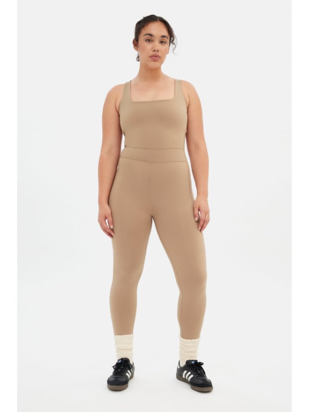 Girlfriend Collective Route Luxe Paneled Unitard Jumpsuit NWT Size XL Sporty